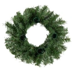 Northlight 12" Pine Artificial Christmas Advent Candle Holder Wreath -Michaels Store D253754S 14