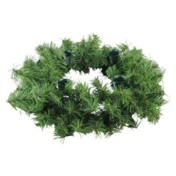 Northlight 12" Pine Artificial Christmas Advent Candle Holder Wreath -Michaels Store D253754S 2