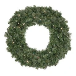 Northlight 24" LED Canadian Pine Artificial Christmas Wreath