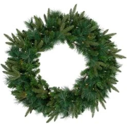 Northlight 2.5ft. Pre-Lit Mixed Rosemary Emerald Angel Pine Artificial Christmas Wreath -Michaels Store D253762S 11
