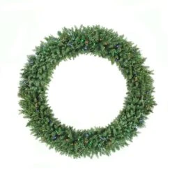 Northlight 5ft. LED Buffalo Fir Commercial Artificial Christmas Wreath -Michaels Store D253764S 11