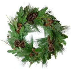 Northlight 32" Cedar & Pinecone Wreath -Michaels Store D253767S 11