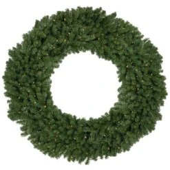 Northlight 7ft. Pre-Lit Commercial Canadian Pine Artificial Christmas Wreath 11 Northlight 7ft. Pre-Lit Commercial Canadian Pine Artificial Christmas Wreath -Michaels Store D253768S 11