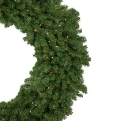 Northlight 7ft. Pre-Lit Commercial Canadian Pine Artificial Christmas Wreath 13 Northlight 7ft. Pre-Lit Commercial Canadian Pine Artificial Christmas Wreath -Michaels Store D253768S 13