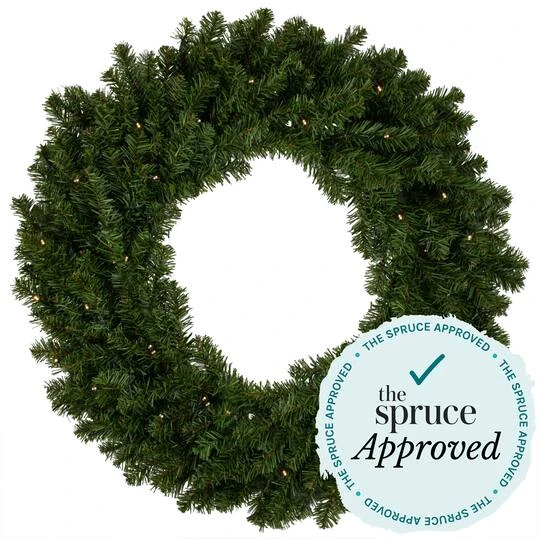 Northlight 24" Canadian Pine Artificial Christmas Wreath 7 Northlight 24" Canadian Pine Artificial Christmas Wreath - Image 7