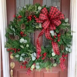 Northlight 3ft. Green Canadian Pine Artificial Christmas Wreath -Michaels Store D253772S 14