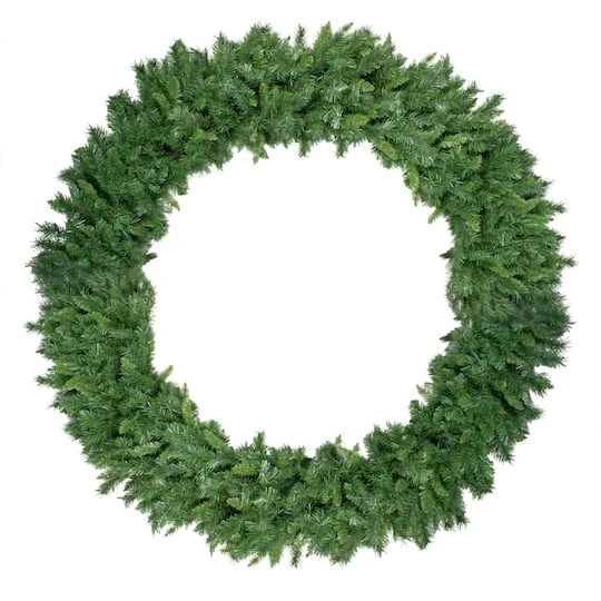 Northlight 6ft. Lush Mixed Pine Artificial Christmas Wreath 2 Northlight 6ft. Lush Mixed Pine Artificial Christmas Wreath - Image 2