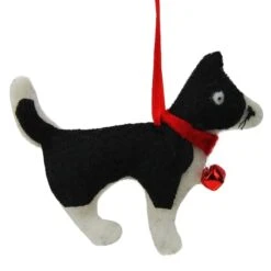 Northlight 4.5" Black & White Cat With Bell Ornament -Michaels Store D253782S 11