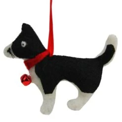 Northlight 4.5" Black & White Cat With Bell Ornament -Michaels Store D253782S 13