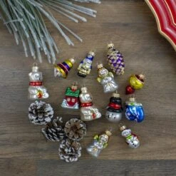 Northlight 12ct. 2.25" 2-Finish Iconic Christmas Figurine Ornaments -Michaels Store D253788S 13