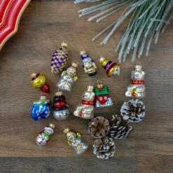 Northlight 12ct. 2.25" 2-Finish Iconic Christmas Figurine Ornaments -Michaels Store D253788S 2