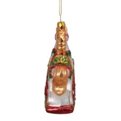 Northlight 5" Glass Traditional Rocking Horse With Gifts Ornament 15 Northlight 5" Glass Traditional Rocking Horse With Gifts Ornament -Michaels Store D253794S 15