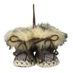 Northlight 8" Alaskan Style Knit Booties Ornament -Michaels Store D253807S 11