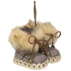 Northlight 8" Alaskan Style Knit Booties Ornament -Michaels Store D253807S 13