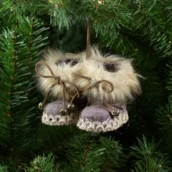 Northlight 8" Alaskan Style Knit Booties Ornament -Michaels Store D253807S 2