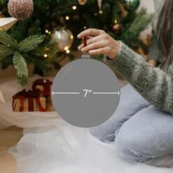 Northlight 7.5" Copper Gold Cascading LED Ball Ornament -Michaels Store D253814S 4