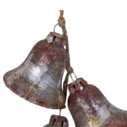 Northlight 5" Silver & Brown Rustic String Of Bells Glass Ornament -Michaels Store D253815S 13