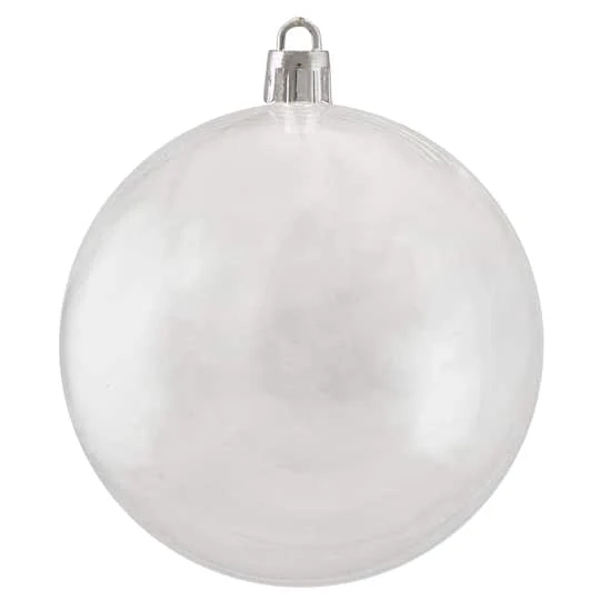 Northlight 32ct. Clear Shatterproof Shiny Christmas Ball Ornaments 6 Northlight 32ct. Clear Shatterproof Shiny Christmas Ball Ornaments - Image 6
