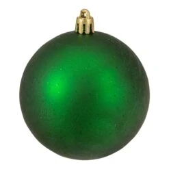 Northlight 32ct. 3.5" Christmas Green Shatterproof 4-Finish Christmas Ball Ornaments 16 Northlight 32ct. 3.5" Christmas Green Shatterproof 4-Finish Christmas Ball Ornaments -Michaels Store D253868S 15