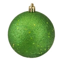 Northlight 32ct. 3.5" Christmas Green Shatterproof 4-Finish Christmas Ball Ornaments 17 Northlight 32ct. 3.5" Christmas Green Shatterproof 4-Finish Christmas Ball Ornaments -Michaels Store D253868S 16