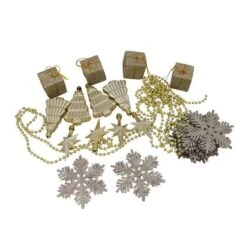 Northlight 125ct. Champagne Gold Shatterproof 4-Finish Christmas Ornaments 13 Northlight 125ct. Champagne Gold Shatterproof 4-Finish Christmas Ornaments -Michaels Store D253884S 13