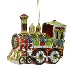 Northlight 5.5" Red & Green Contemporary Train Christmas Ornament -Michaels Store D253898S 11