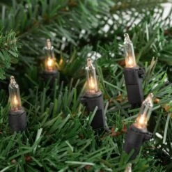 Northlight 100ct. Mini Christmas String Lights With Black Wire Clear -Michaels Store D254021S 3