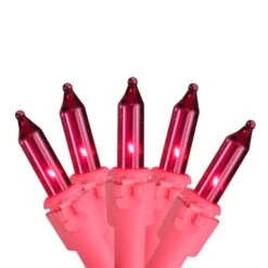 Northlight 50ct. Pink Mini Incandescent String Lights -Michaels Store D254034S 11