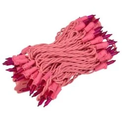 Northlight 50ct. Pink Mini Incandescent String Lights -Michaels Store D254034S 12