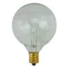 Northlight Clear G50 Incandescent Replacement Bulbs, 25ct.