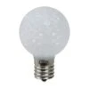 Northlight Pure White Faceted G40 LED Replacement Bulbs, 25ct.