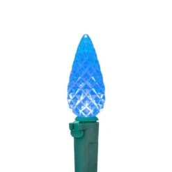 Northlight 70ct. LED Faceted C6 Christmas String Lights Blue -Michaels Store D254077S 14