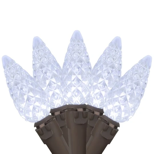 Northlight 70ct. Pure White LED C6 String Lights 4 Northlight 70ct. Pure White LED C6 String Lights - Image 4