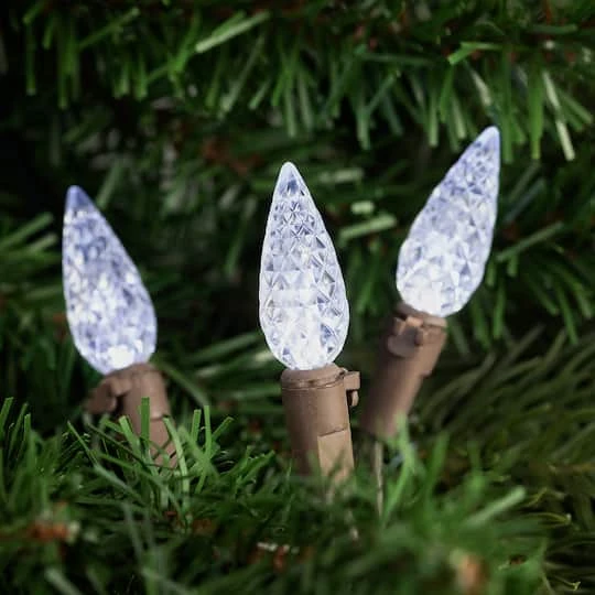 Northlight 70ct. Pure White LED C6 String Lights 5 Northlight 70ct. Pure White LED C6 String Lights - Image 5