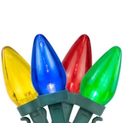 Northlight 25ct. LED C7 Christmas String Lights Multicolor -Michaels Store D254084S 11