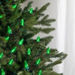 Northlight 25ct. LED C7 Christmas String Lights Green -Michaels Store D254085S 14