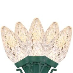 Northlight 100ct. Faceted LED C9 Christmas String Lights Warm White -Michaels Store D254101S 11