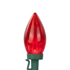 Northlight 25ct. C9 Christmas String Lights With Green Wire Red/Pure White 26 Northlight 25ct. C9 Christmas String Lights With Green Wire Red/Pure White -Michaels Store D254102S 15