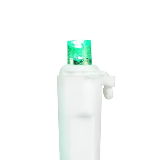 Northlight 50ct. LED Wide Angle Christmas String Lights With White Wire Green 8 Northlight 50ct. LED Wide Angle Christmas String Lights With White Wire Green - Image 8