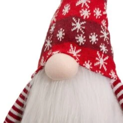 Glitzhome® 24" Red Christmas Gnome Décor Accent -Michaels Store D254167S 6