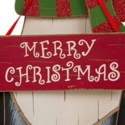 Glitzhome® 16" Wooden Dog Christmas Décor Accent -Michaels Store D254183S 5