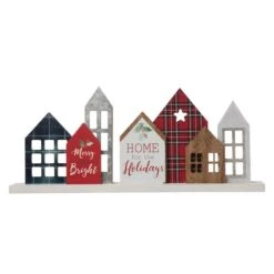 Glitzhome® 20" Home For The Holidays Décor Accent -Michaels Store D254188S 3
