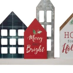 Glitzhome® 20" Home For The Holidays Décor Accent -Michaels Store D254188S 5