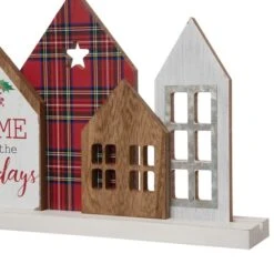 Glitzhome® 20" Home For The Holidays Décor Accent -Michaels Store D254188S 7