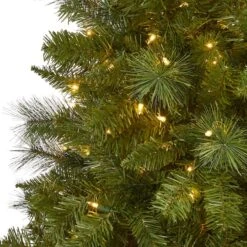 6ft. Pre-Lit Mount Hood Spruce Artificial Christmas Tree, Warm White LED Lights -Michaels Store D255885S 3