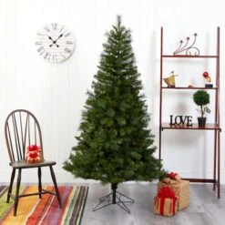 6ft. Pre-Lit Mount Hood Spruce Artificial Christmas Tree, Warm White LED Lights -Michaels Store D255885S 7