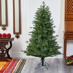 5ft. Pre-Lit New Hampshire Spruce Artificial Christmas Tree, Warm White LED Lights -Michaels Store D255892S 7