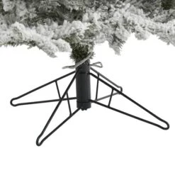 6.5ft. Pre-Lit Flocked Grand Northern Rocky Fir Artificial Christmas Tree, Warm Micro LED Lights -Michaels Store D255895S 6