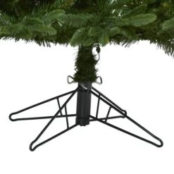 7ft. Pre-Lit Oregon Spruce Artificial Christmas Tree With Multifunction Warm White Microdot LED Lights With Instant Connect Technology -Michaels Store D255900S 5