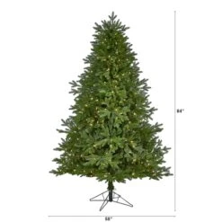 7ft. Pre-Lit Nova Scotia Fir Real Touch Artificial Christmas Tree, Warm White LED Lights 13 7ft. Pre-Lit Nova Scotia Fir Real Touch Artificial Christmas Tree, Warm White LED Lights -Michaels Store D255919S 2